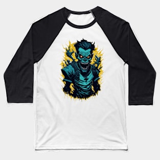 Ferocious Undead - Aggressive Zombie Baseball T-Shirt